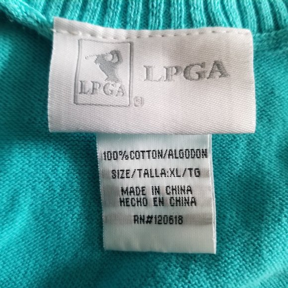 LPGA Youth Girls Sweater Vest - Like New - Picture 3 of 5